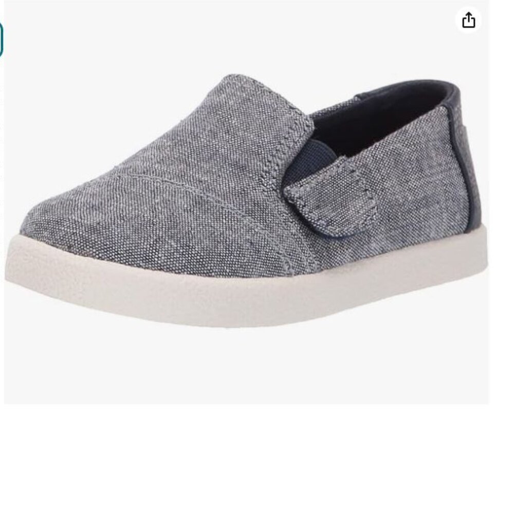 TOMS Unisex-Child Avalon Loafer Flat - Size 5